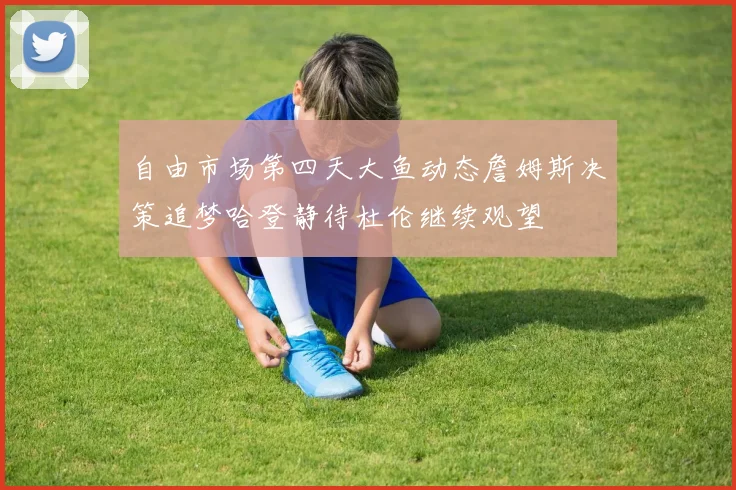 自由市场第四天大鱼动态詹姆斯决策追梦哈登静待杜伦继续观望